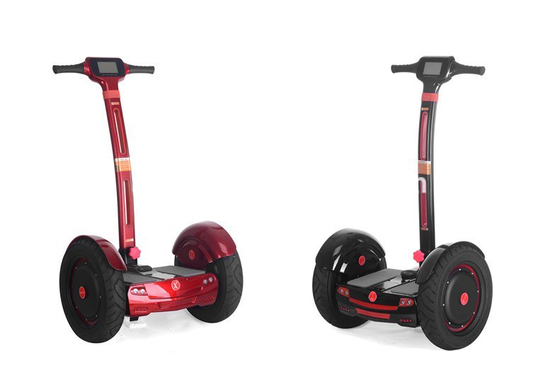 15 Inch Smart Custom Electric Scooter Two Wheel Hoverboard With Handlebar For Beginner