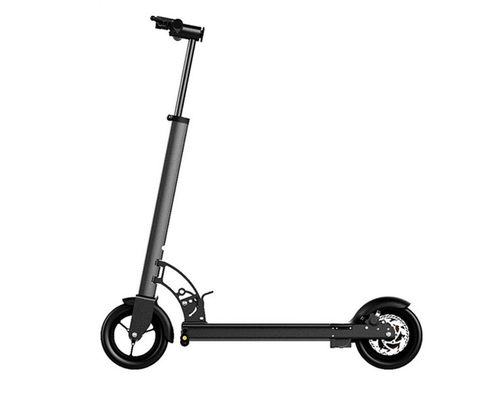 Waterproof IP55 Stand Up Electric Lightest Kick Scooter With Display Cruise