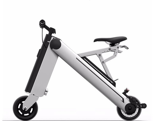 Waterproof Electric Folding Bicycles Portable Two Wheel Scooter For Outdoor