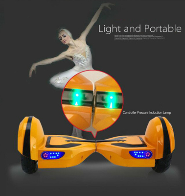 Metalic Color Two Wheel 10 Inch Electric Scooter 110KG Max Load For Music Play
