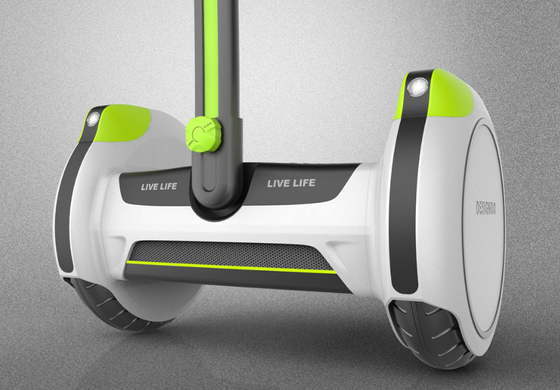 UL Certificated 2 Wheel Self Balancing Electric Scooter , Hoverboard Scooter With Handle