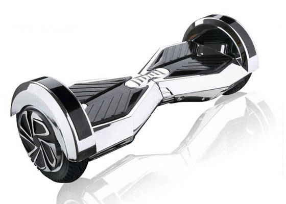 8 Inch Chrome Electric Scooter With 36V 44000MA Battery , Max Speed 12 Km/H
