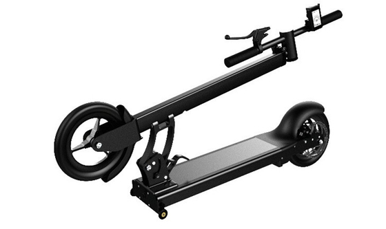 Waterproof IP55 Stand Up Electric Lightest Kick Scooter With Display Cruise