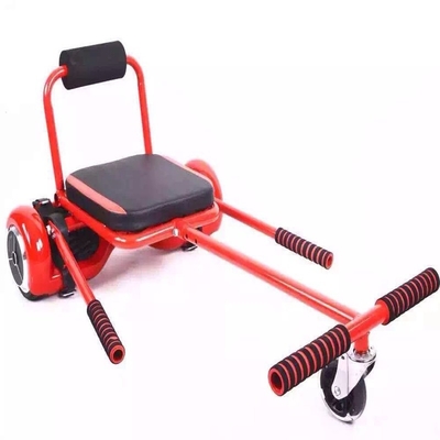 Green Adjustable Seat Hoverboard Go Kart With Max Loading 150KG , Elastic Belt For Fixation